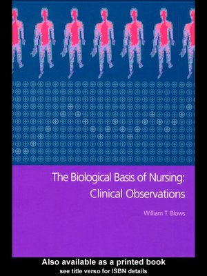 cover image of The Biological Basis of Nursing
